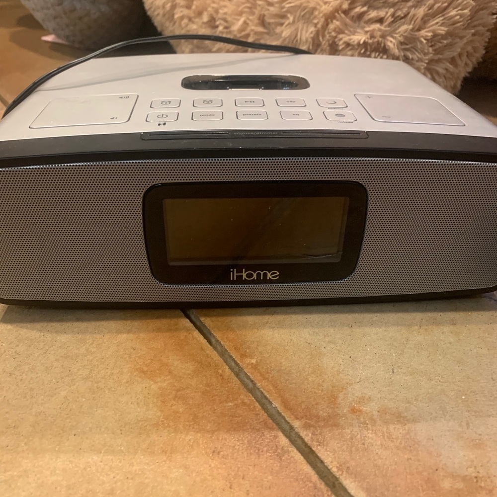 ihome alarm clock radio